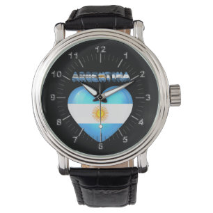 Argentinskt hjärta armbandsur