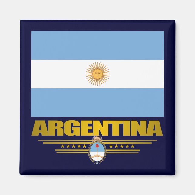 "Argentinskt Pride" Magnet (Framsidan)