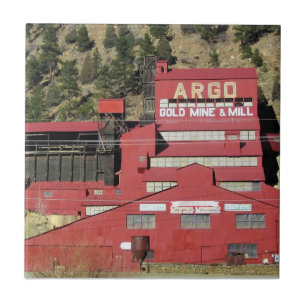 Argo Guld Mine & Mill, Idaho Vår, Colorado Kakelplatta