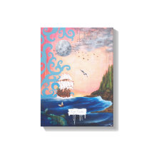 Argo Navis av Josephine DeFrancis Wrapped Canvas