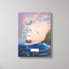 Argo Navis av Josephine DeFrancis Wrapped Canvas