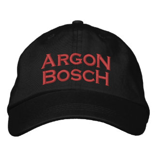 Argon Bosch mössa Broderad Keps