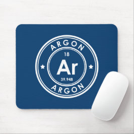 Argon Inslag Blue Mouse Pad Musmatta