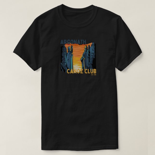 Argonath Canoe Klubb Classic T-Shirt (Design framsida)