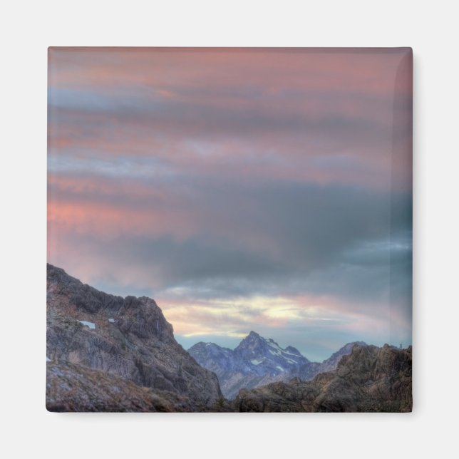 Argonaut Peak, solnedgång Magnet (Framsidan)
