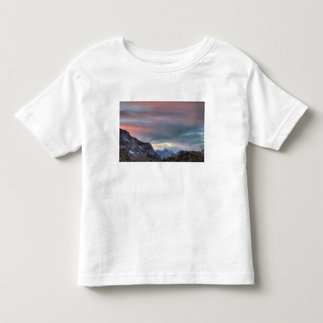 Argonaut Peak, solnedgång Tee Shirt (Framsida)