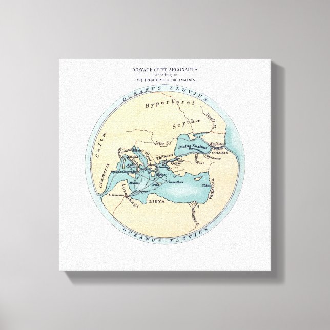 ARGONAUTS VOYAGE CANVASTRYCK (Framsida)