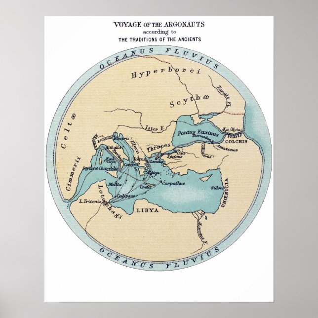 ARGONAUTS VOYAGE POSTER (Framsidan)