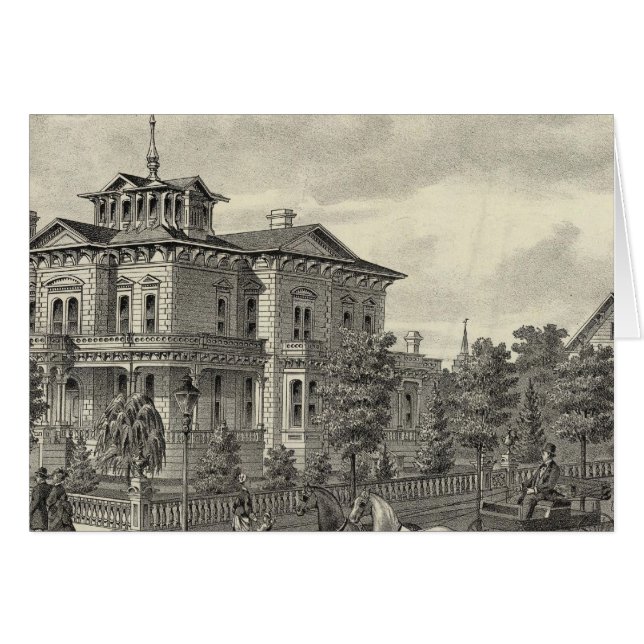 Arguello-bosättning Hälsningskort (Framsidan Horizontal)