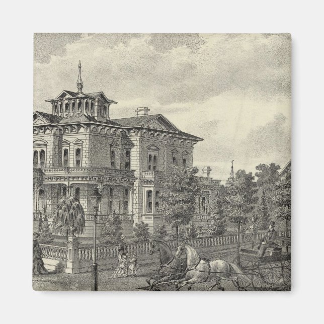 Arguello-bosättning Magnet (Framsidan)