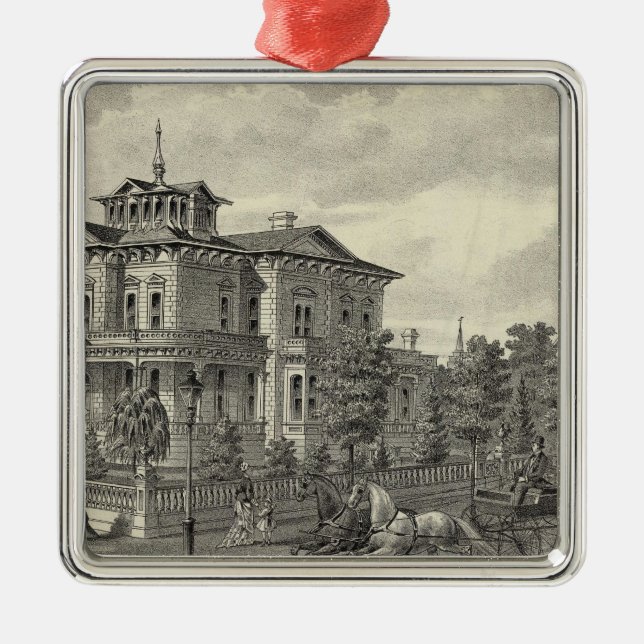 Arguello uppehåll julgransprydnad metall (Framsidan)