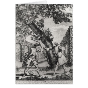Argument mellan Jean-jacques Rousseau Hälsningskort