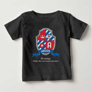Argus boys A namn och betyder kniwsköld T Shirt