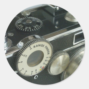 Argus C-3 Sticker Runt Klistermärke