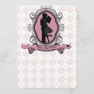 Argyl Baby Shower-inbjudningar Golf-tema Inbjudningar