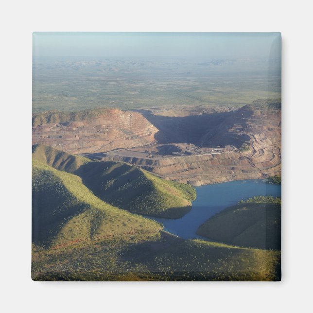 Argyle diamantgruva magnet (Framsidan)