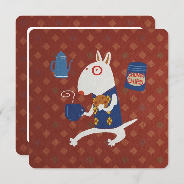 Argyle doggo (Fram/baksida)