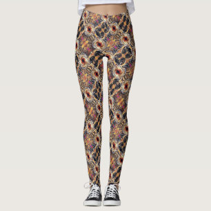 Argyle Hett Yoga Leggings