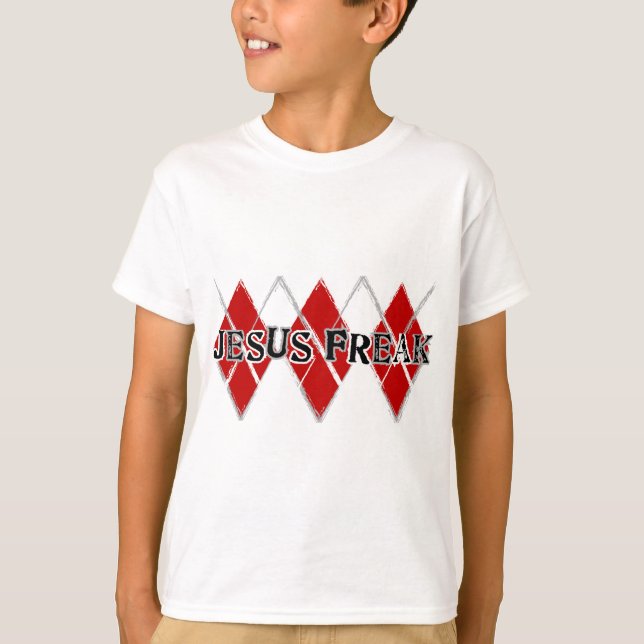 Argyle Jesus freak Tee (Framsida)