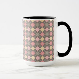 Argyle Mönster Mugg