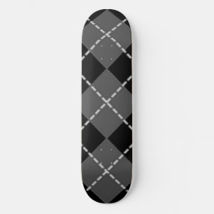 ARGYLE MÖNSTER OLD SCHOOL SKATEBOARD BRÄDA 18 CM