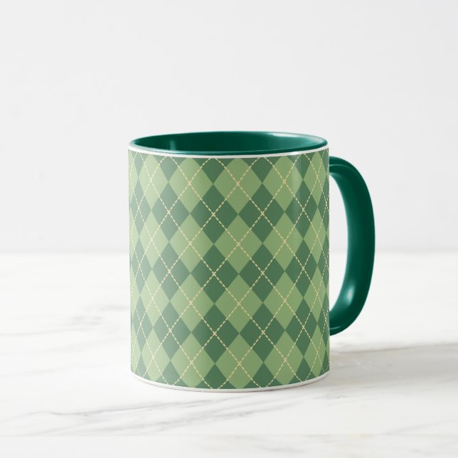 Argyle-mugg Mugg (Framsida höger)