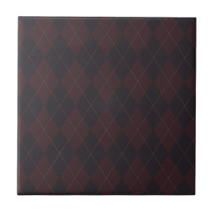 Argyle Stil Mönster Tile Kakelplatta