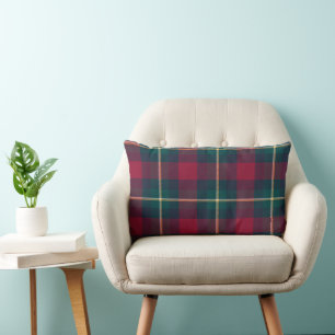 Argyle tartan Scottish check mönster Lumbarkudde