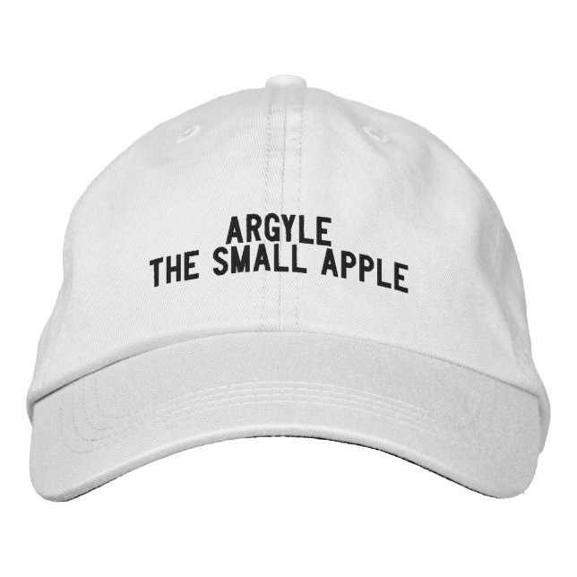 ARGYLE TEXAS Hatt Broderad Keps (Framsida)