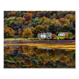 Argyll landskap den skotska Skotska högländernan Fototryck