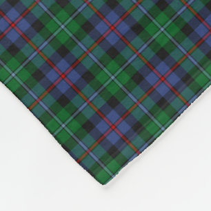 Argyll Scotland District Tartan Fleece Blanket