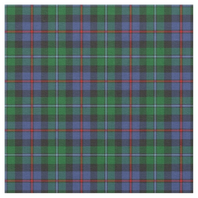 Argyll Scotland District Tartan Tyg (Närbild)