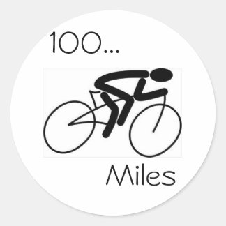 århundrade runt klistermärke