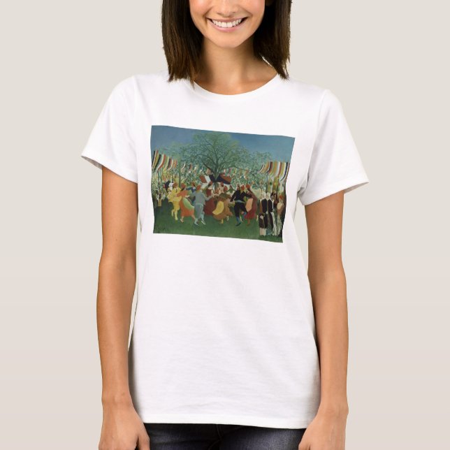 århundradet för självständighet av Henri Rousseau Tee Shirt (Framsida)