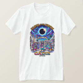 Århundradets förmörkelse 2 augusti 2027 Cadiz-grup T Shirt