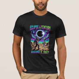 Århundradets Förmörkelse 2 Augusti 2027 T-shirt