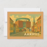 Århus Danmark stadsbild