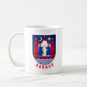 Århus jacka av arm - DANMARK Kaffemugg