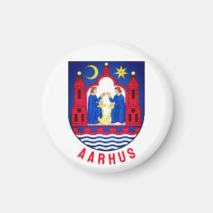 Århus jacka av arm - DANMARK Magnet