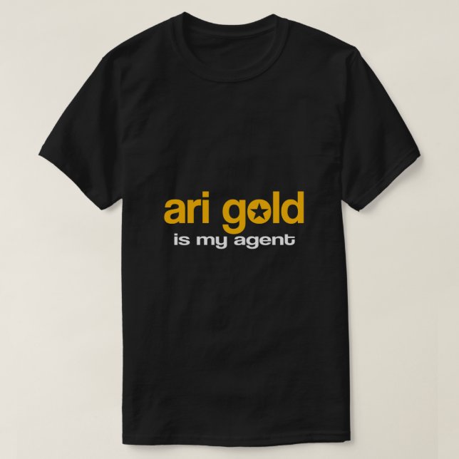 Ari Guld är min Agent nödvändig T Shirt (Design framsida)