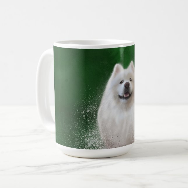 Ari the Samoyed-samlingen Kaffemugg (Framsida vänster)