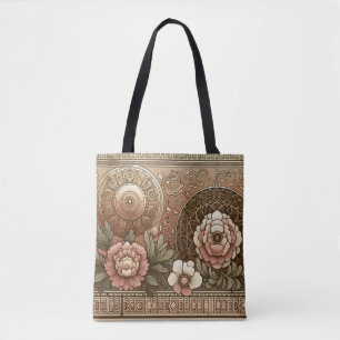 Aria Grace Earth & Spirit Geometrisk Sol & Mandala Tygkasse