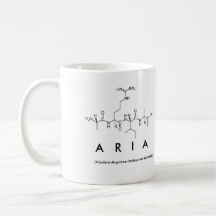 Aria peptide namn mugg
