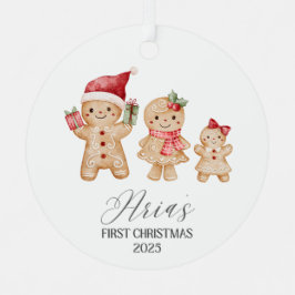 Aria Personalized Baby's First Christmas Julgransdekoration