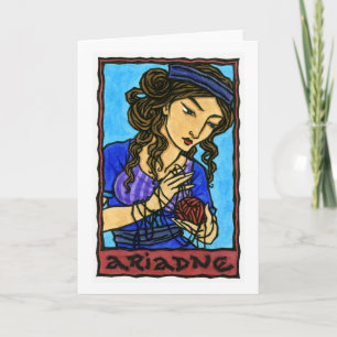 Ariadne Greeting Card Kort