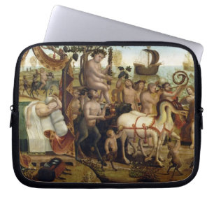 Ariadne i Naxos, från berättelsen av Theseus Laptop Sleeve