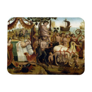 Ariadne i Naxos, från berättelsen av Theseus Magnet