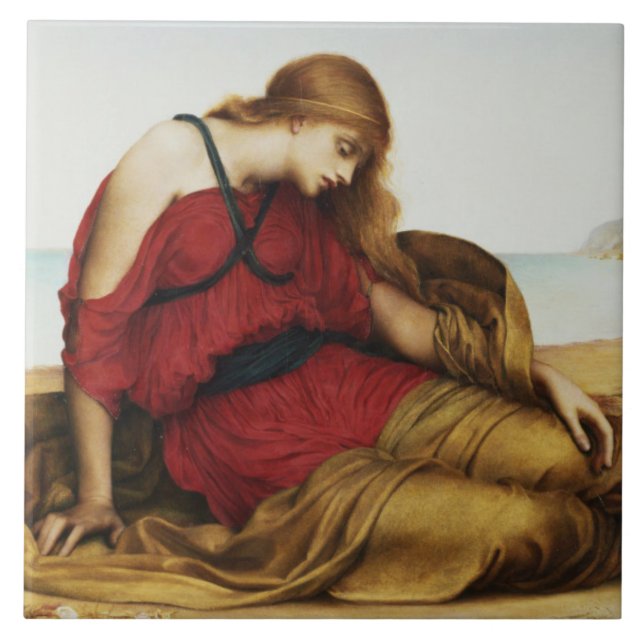 Ariadne in Naxos (Classical Grekiska Myth) Kakelplatta (Framsidan)