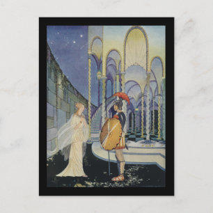 Ariadne och Theseus Vykort