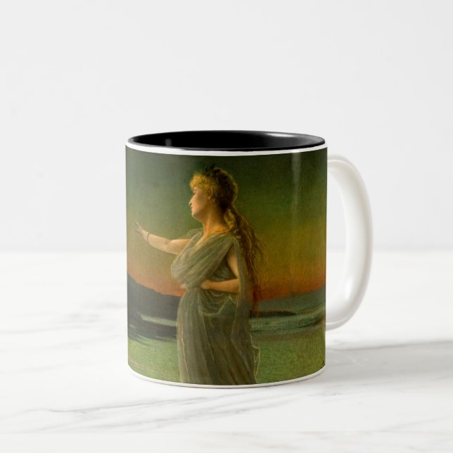 Ariadne på Naxos John Atkinson Grimshaw  Två-Tonad Mugg (Framsida höger)